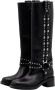Strategia Over-knee Boots Zwart Dames - Thumbnail 1