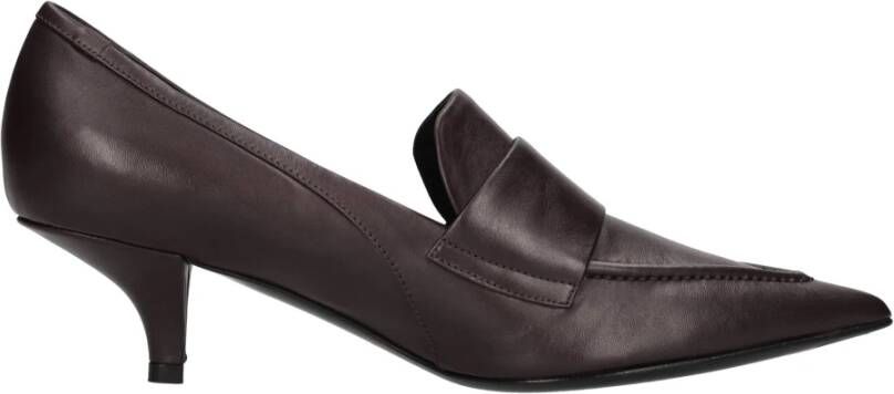 Strategia Platte schoenen Bordeaux