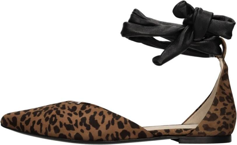 Strategia Platte schoenen Bruin
