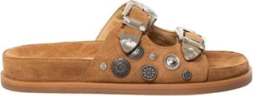 Strategia Sandaal in suede Bruin Dames