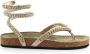 Strategia Sandalen PLATIN STRASS SANDALE in bruin - Thumbnail 1