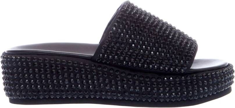 Strategia Sandals Black Dames