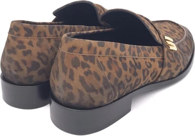 Strategia Claire Animal Print Loafer in bruin - Foto 3