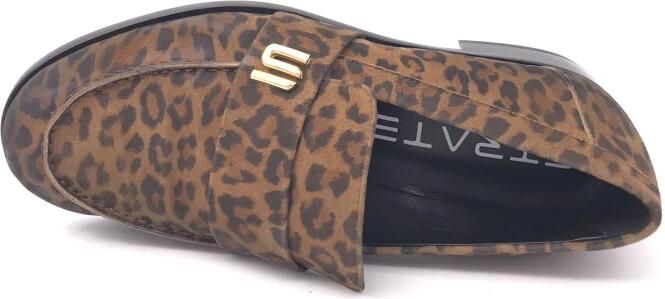 Strategia Claire Animal Print Loafer in bruin - Foto 4