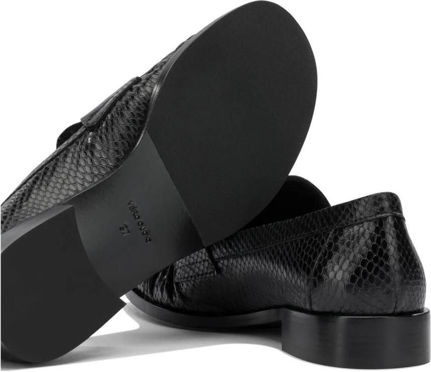 Strategia Leren loafers met reliëf - Foto 2