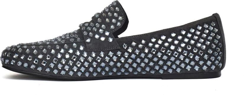 Strategia Velours mocassins met strass - Foto 3