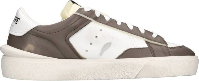 Strype Denver Taupe Sneakers voor Heren Brown Heren