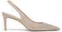 Stuart Weitzman Glitter Slingback Stiletto Heel Pumps Beige Dames - Thumbnail 1