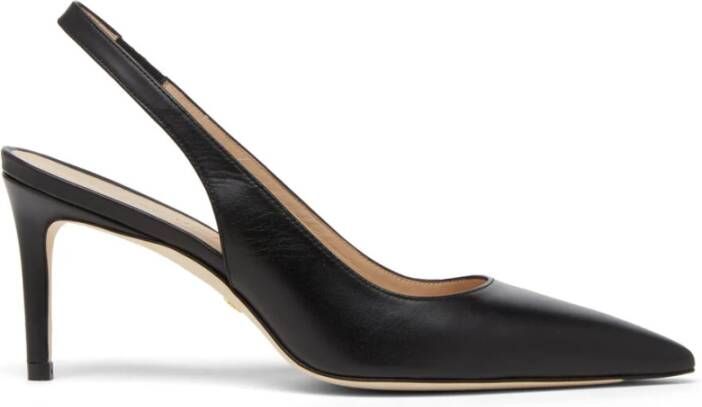 Stuart Weitzman 75mm Slingback Pump Black Dames