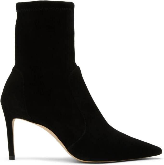 Stuart Weitzman 85 Stretch Bootie Black Dames