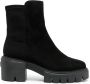 Stuart Weitzman Ankle Boots Black Dames - Thumbnail 1