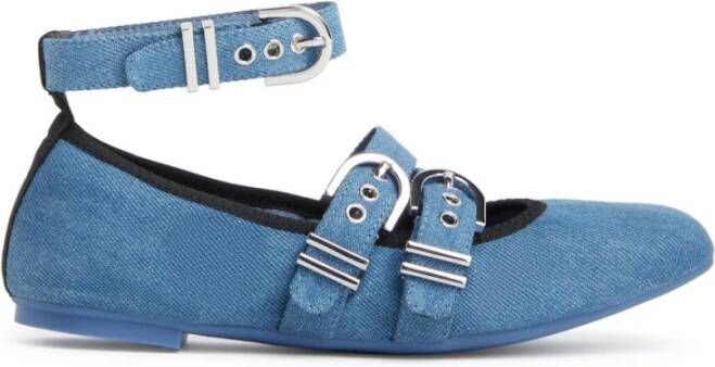 Stuart Weitzman Ballerinas Blauw Dames