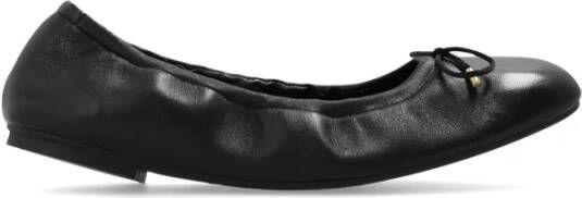 Stuart Weitzman Bardot leren ballet flats Black Dames