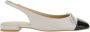 Stuart Weitzman Beige Ballet Flats met Strik Detail Beige Dames - Thumbnail 1