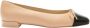 Stuart Weitz Beige Bow Ballerina Flats - Thumbnail 1