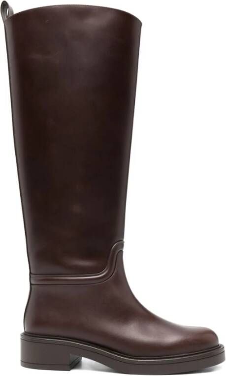 Stuart Weitzman Beige Enkellaarsjes voor Vrouwen