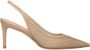 Stuart Weitz Beige Leren Puntige Neus Sandalen - Thumbnail 1