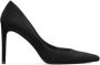 Suits you well Stuart Weitzman Black Leather Sandal - Thumbnail 2