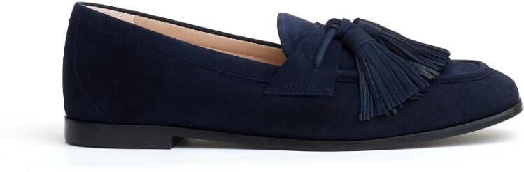 Stuart Weitzman Blauwe Loafer Schoenen voor Vrouwen Blue Dames