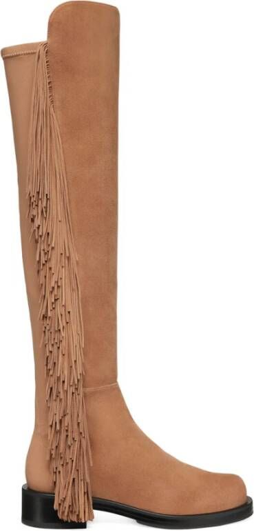 Stuart Weitzman Bold Crystal Fringe Boot