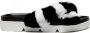 Stuart Weitzman Bont Pantoffels met Leren Binnenzool Black Dames - Thumbnail 1