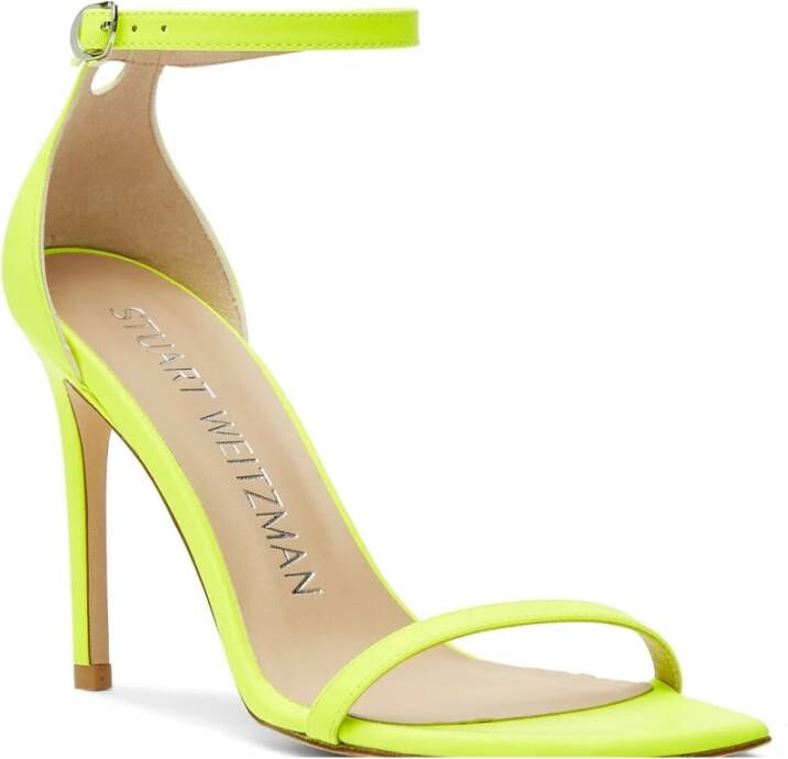 Stuart Weitzman Boog Sandaal Yellow Dames