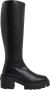 Stuart Weitzman Ritslaarzen Effen kleur Black Dames - Thumbnail 1