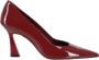 Stuart Weitz Bordeaux Patent Leren Pumps - Thumbnail 1