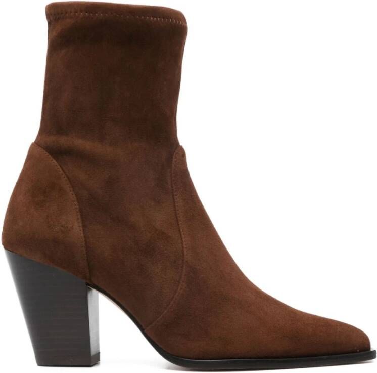 Stuart Weitzman Bruine Laarzen voor Vrouwen
