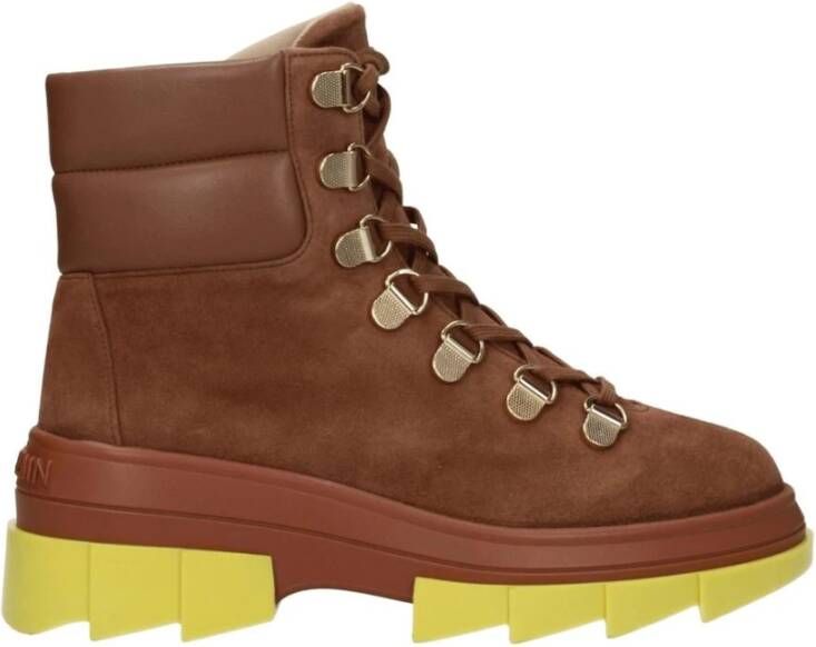 Stuart Weitz Bruine Suède Veterschoenen