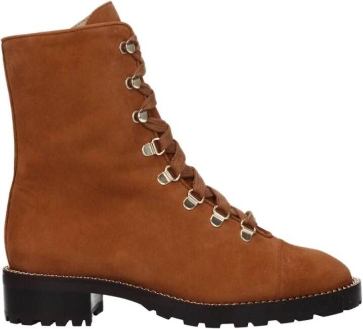 Stuart Weitz Bruine Suède Veterschoenen