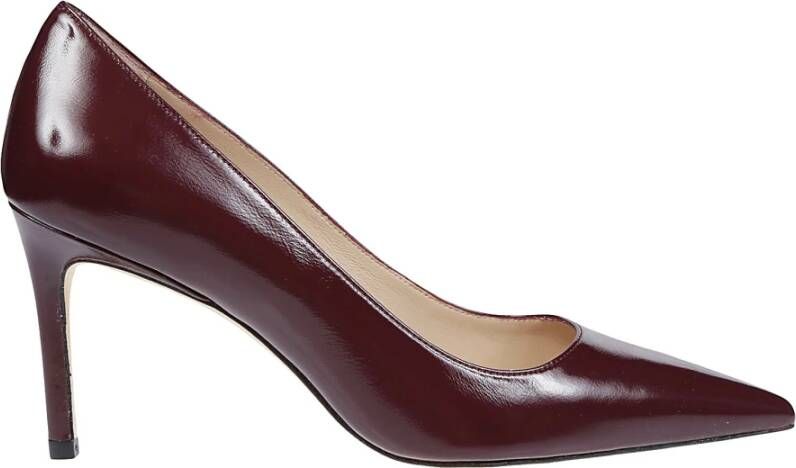 Stuart Weitzman Cab Cabernet Elegante Pumps Brown Dames