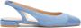 Stuart Weitzman Contrasterende Neuskap Slingback Platte Blue Dames - Thumbnail 1