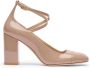 Stuart Weitz Eden 85 Strap Pump - Thumbnail 1