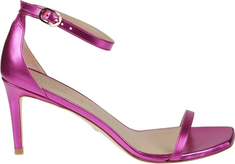 Stuart Weitzman Elegante hoge hak sandalen Pink Dames