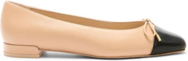 Stuart Weitz Elegante Slingback Ballerina met Strik
