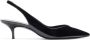 Stuart Weitzman Elegante Slingback Pump met V-Cut Vamp Black Dames - Thumbnail 1