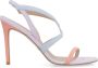 Stuart Weitz Elegante Suede Stiletto Hak Sandalen - Thumbnail 1