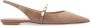 Stuart Weitzman Emilia Pearlita slingback platte schoenen Beige Dames - Thumbnail 1
