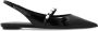 Stuart Weitzman Zwarte Slingback Parel Detail Platte Schoenen Black Dames - Thumbnail 15