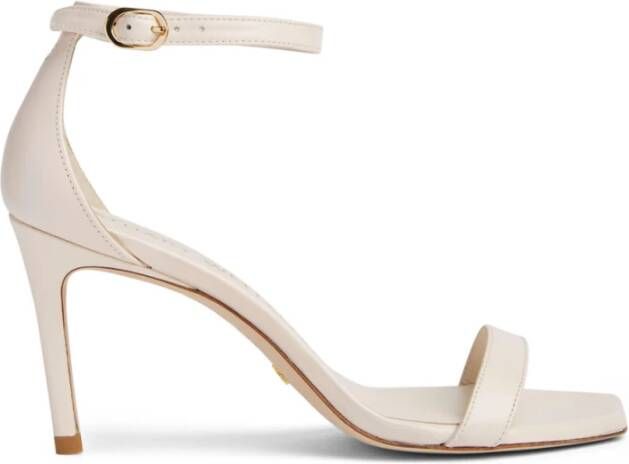 Stuart Weitzman Flat Sandals Beige Dames