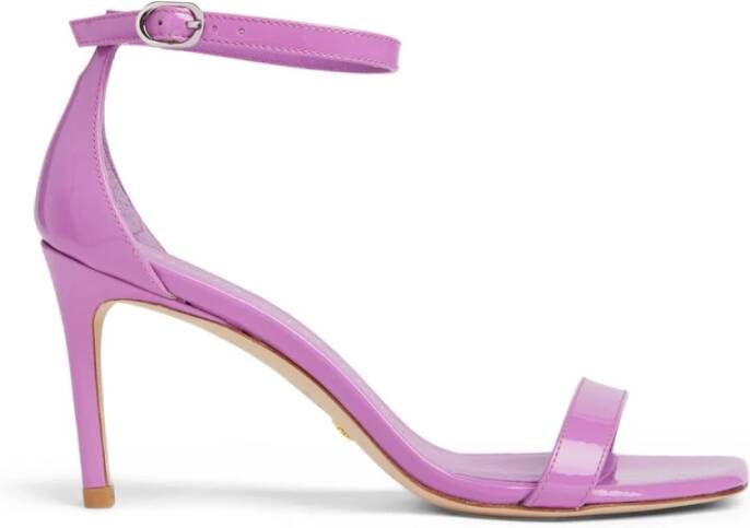 Stuart Weitzman High Heel Sandals Purple Dames