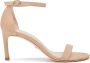 Stuart Weitzman Nunakedstraight Sandaal Beige Dames - Thumbnail 1