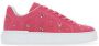 Stuart Weitzman Fuchsia suede sneakers Roze Dames - Thumbnail 1