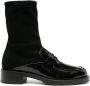 Stuart Weitzman Gedurfde Lfer Enkellaarzen Black Dames - Thumbnail 1