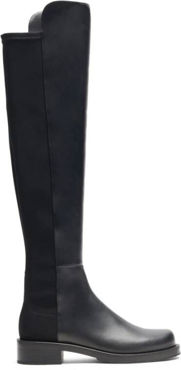 Stuart Weitzman Gedurfde Over-de-knie Laars Black Dames