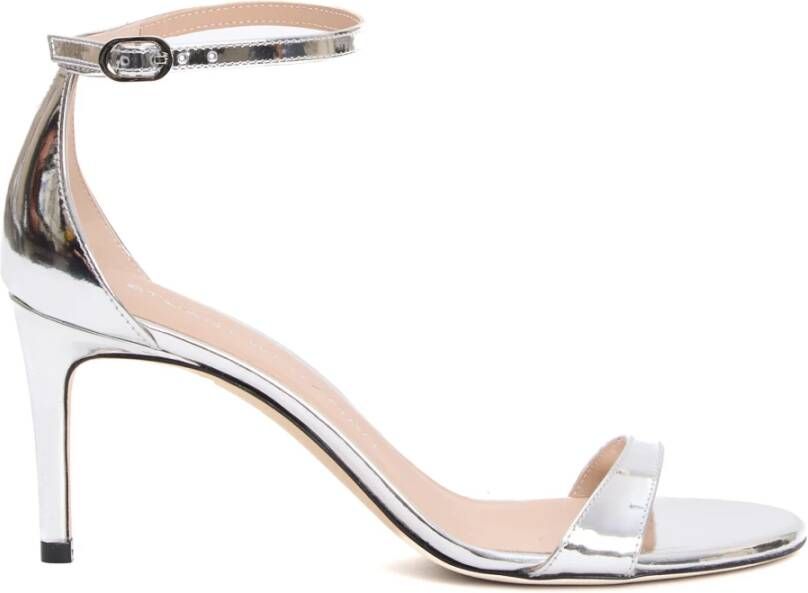 Stuart Weitz Gelamineerde Sandalen met 75mm Hak