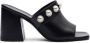 Stuart Weitzman Glamoureuze Slide met Parelversiering Black Dames - Thumbnail 1
