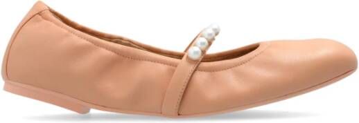 Stuart Weitzman Gouden ballerinas Pink Dames