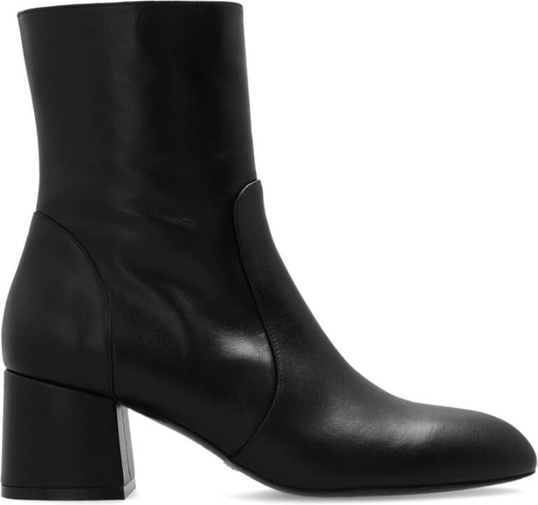 Stuart Weitzman Boots & laarzen Flareblock 60 Zip Bootie in zwart